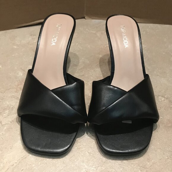 Top Moda Open Toe Heels 7 - Picture 2 of 13